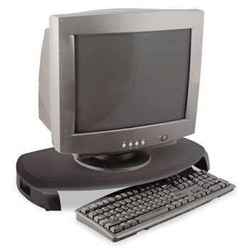 Kantek Crt/Lcd Stand With Keyboard Storage Stand,Monitor,Upto 21'',Bk Wr310Le (Pack Of3)