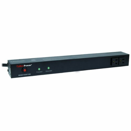 Cyberpower Rkbs15S2F10R 15A 12 Outlet 1U Rm Rackbar Surge Supressor