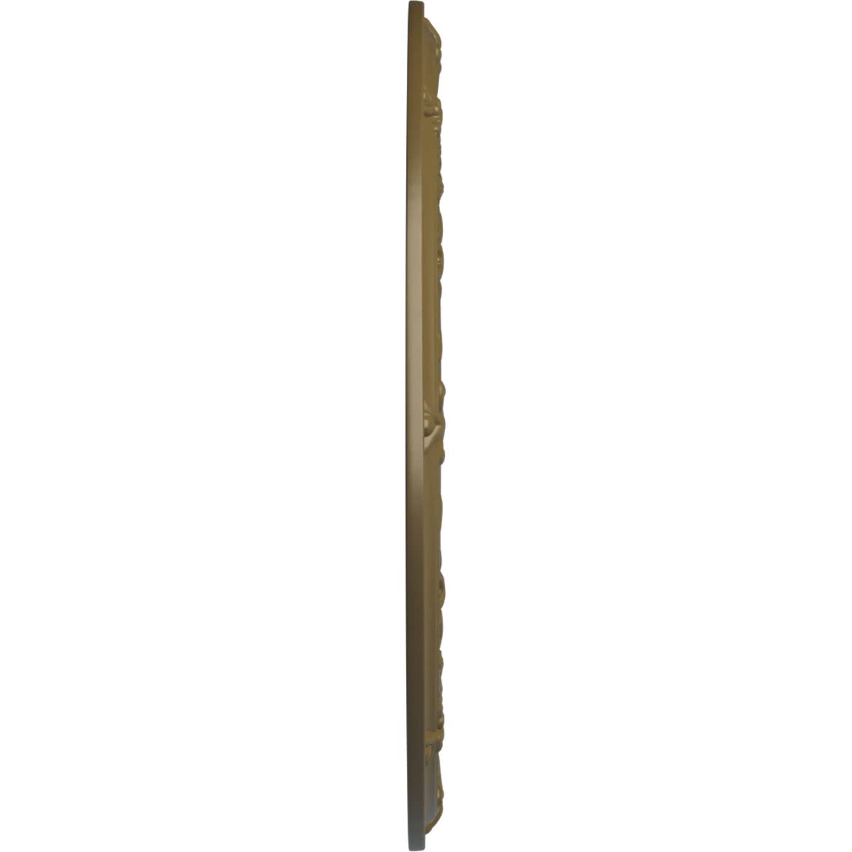 Ekena Millwork Cm33Dammf Dauphine Ceiling Medallion, 33 7/8''Od X 1 3/8''P (Fits Canopies Up To 13 1/4''), Hand Painted Mississi