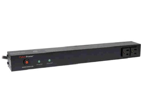 Cyberpower Rkbs15S2F8R 15A 10 Outlet 1U Rm Rackbar Surge Suppressor