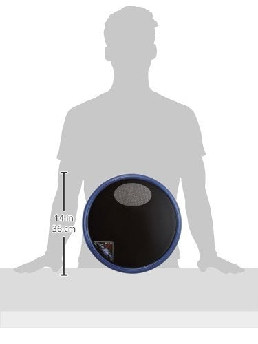 Offworld Percussion Invader V3 Scott Johnson System Blue Practice Pad With Rim