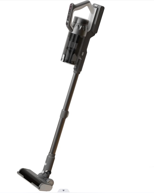 Qikcln Cordless Vacuum Cleaner Rechargeable, 23000Pa Powerful Vacuum Cleaner For Home With Xl Dust Cup, Led Headlights, 45Min Ru