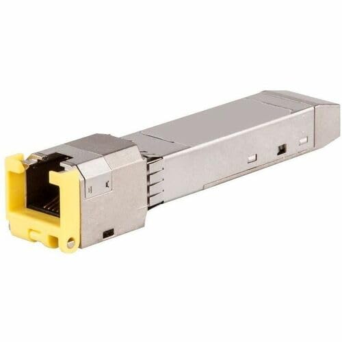 Aruba Networking 1G SFP RJ45 100m Cat5e Transceiver - For Data Networking, Optical Network - 1 x RJ-45 1000Base-T Network - Twis