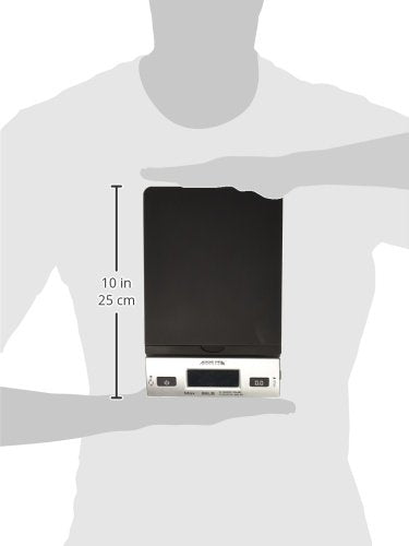Accuteck S 86 Lb All In One Silver Digital Shipping Postal Scale With Adapter (W 8260 86Bs)