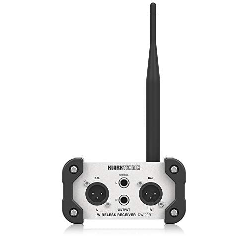 Klark Teknik Air Link Dw 20R 2.4 Ghz Wireless Stereo Receiver For High Performance Stereo Audio Broadcasting