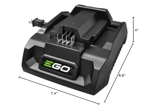 Ego Power+ Ch3200 56 Volt Lithium Ion 320W Speed Charger, Black