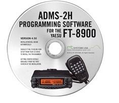 Yaesu ADMS-2H Programming Software on CD with USB Computer Interface Cable for FT-8900R by RT Systems