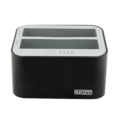 Dyconn Dubbler Dock (Dubdb) Superspeed Usb 3.0 To Dual 2.5/3.5 In Sata Hard Drive Docking Station   Stand Alone Hard Drive Dupli