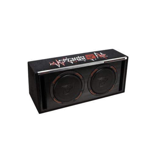 Cerwin Vega! Hed Series Dual 10 Inch Subwoofer, 2 Ohm, 500W Rms Car Audio System, Experience Deep Bass   Premium Powered Subwoof
