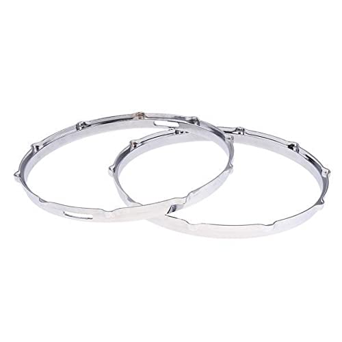 Merishopp 2X2Pcs 14Inch Drum Hoop Ring Hardware Percussion Instrument Parts Accessory|Musical Instruments & Gear | Percussion |