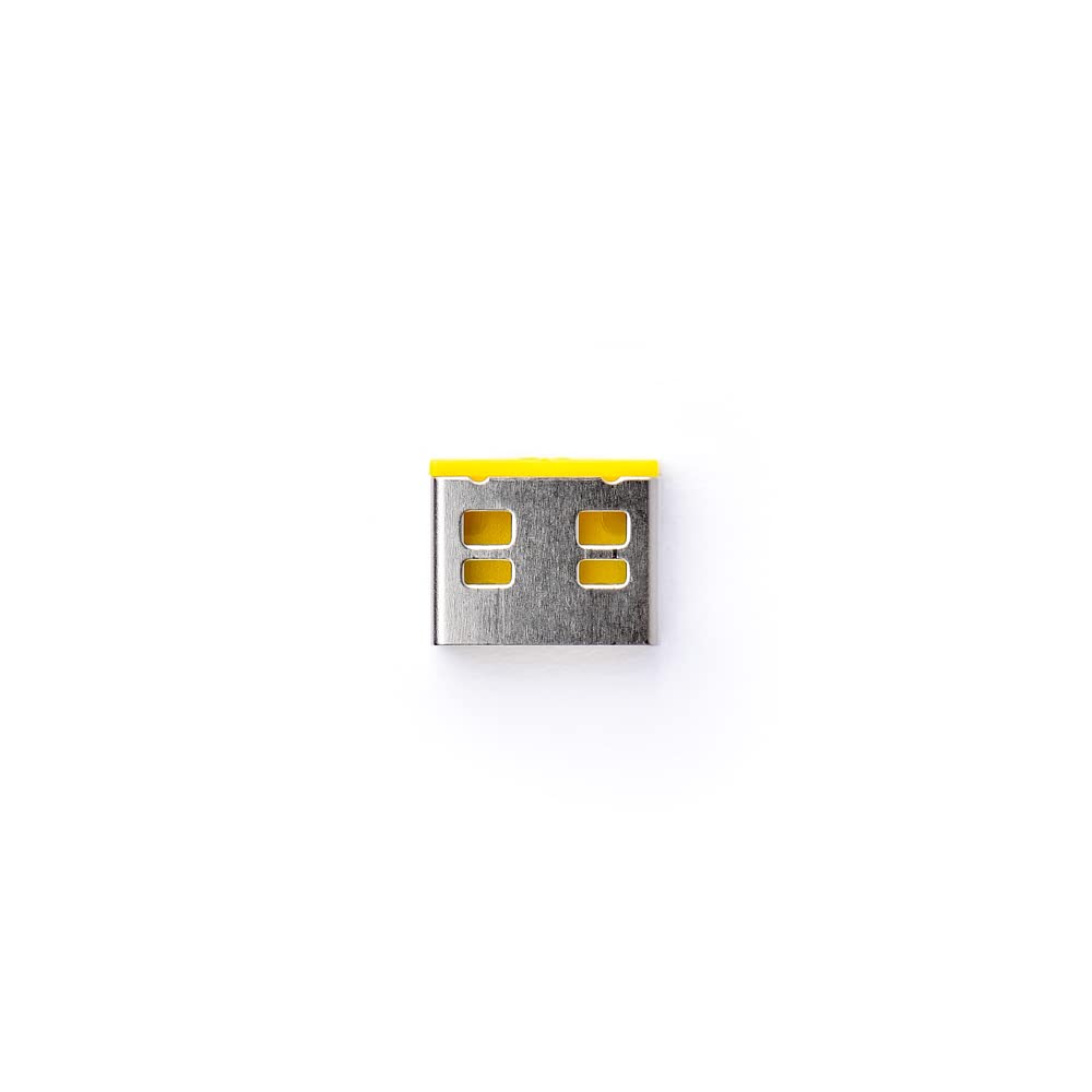 Smart Keeper Usb Port Lock Basic   Pack Of 10 (Yellow)
