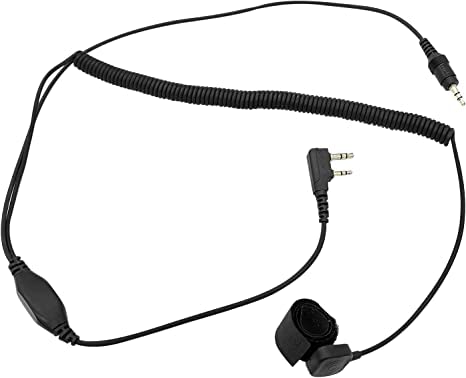 Wodasen Helmet Headset Motorcycles Full Face Radio Kit Race In Motorbike Earpiece With Push To Talk Mic Headphone For Baofeng Uv