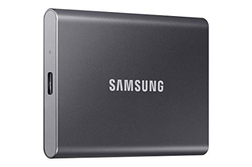 Samsung T7 Portable Ssd 500Gb   Up To 1050Mb/S   Usb 3.2 External Solid State Drive, Gray (Mu Pc500T/Am)