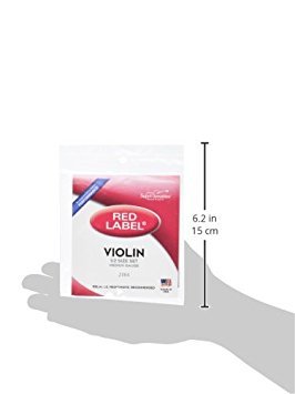 Super Sensitive Red Label Violin Set 1/2 Medium