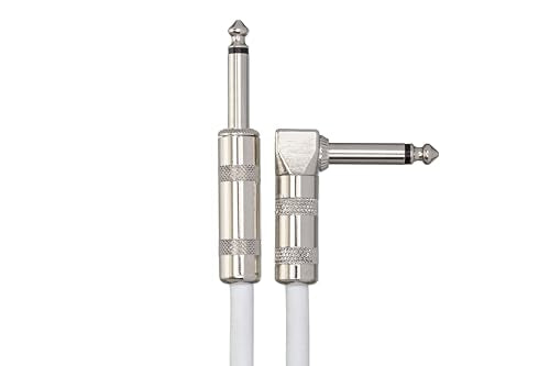 Hosa Gtr 220R Guitar Cable Straight To Right Angle Connector, 20 Foot