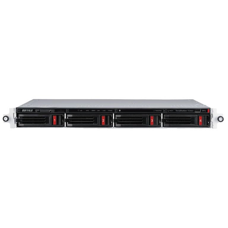 Buffalo Terastation 3420Rn 4 Bay Smb 64Tb (4X16Tb) Rackmount Nas W/Hard Drives Included Network Attached Storage