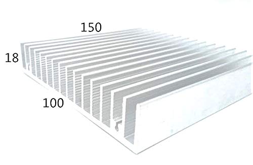 Eivvia 150  100  18 1Pcs Control System Components Aluminum Alloy Profile Heat Sink/Multimedia Equipment Aluminum Heat Sink