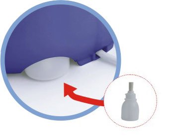 Ultrasonic Humidifier With Frangrance Diffuser And Night Light (Blue)