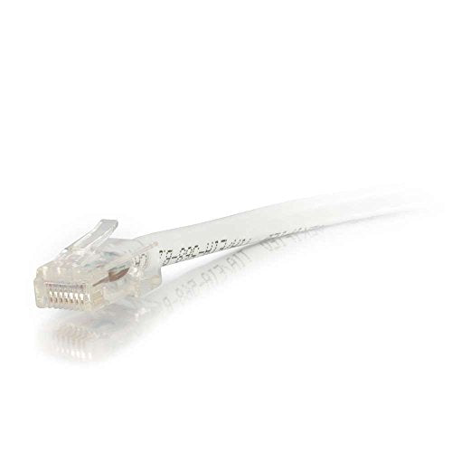 C2G 04250 Cat6 Cable   Non Booted Unshielded Ethernet Network Patch Cable, White (75 Feet, 22.86 Meters)