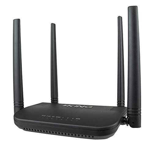 King Type Router King Kwm1000 Wifimax Router/Range Extender, Black – Electroeshop
