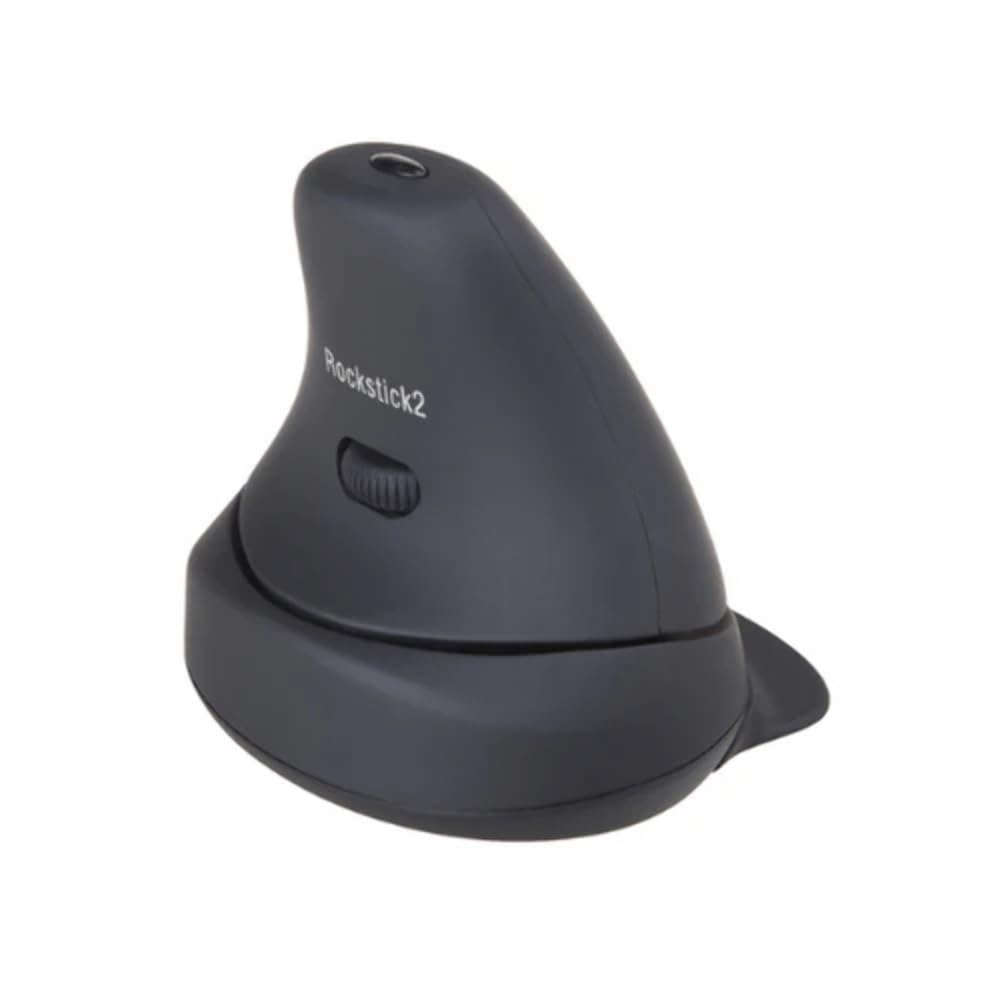 Ergoguys Ergonomic Rockstick 2 Meduim Mouse Wireless Kov Rs200Wm, Black