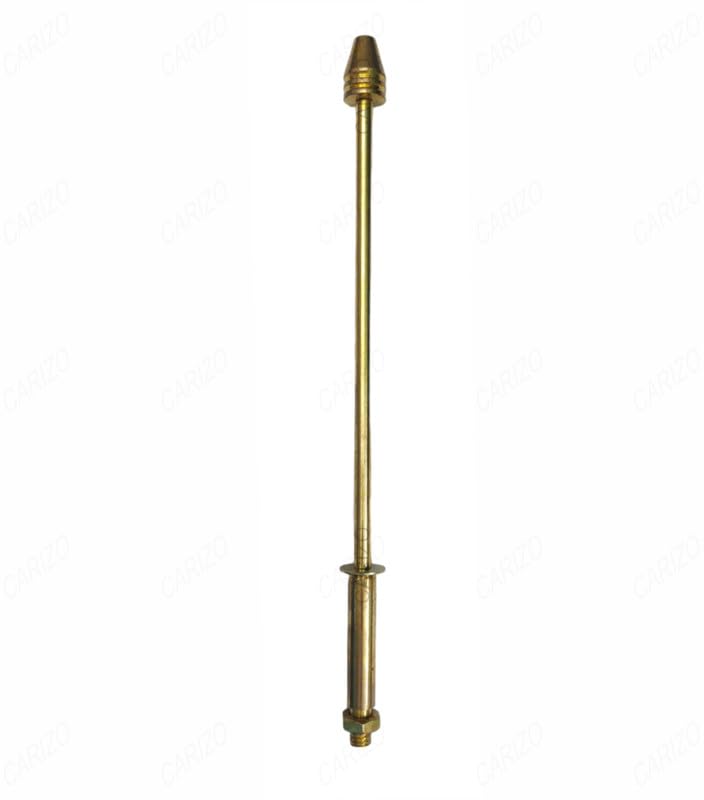 Carizo Car Front Bonnet Flag Rod 24.2Cm Long With Secure Fixing Clamp, Heavy Duty, AllWeather Compatible With Kia Sonet X Line