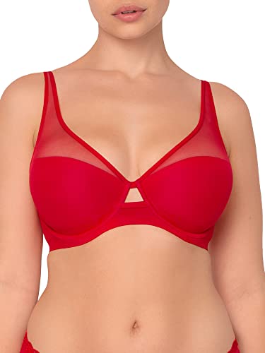 Smart  Sexy Womens Mesh Plunge Bra, Crantastic, 36D