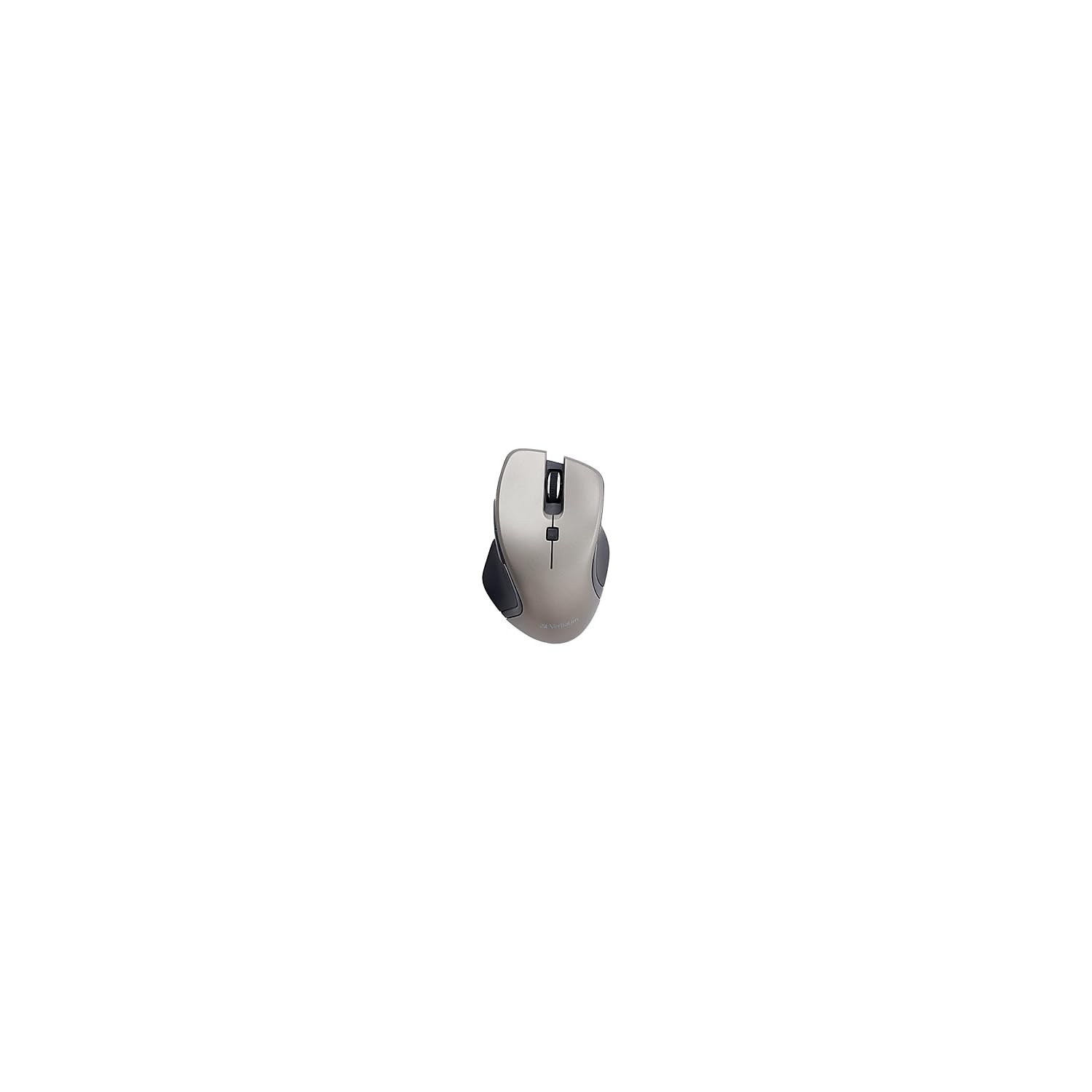 Verbatim Usb C 2.4G Wireless Type C Led Computer Mouse With Nano Receiver For Mac And Pc - Graphite
