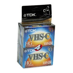 Tdk38623   Tdk High Grade Vhs C Camcorder Videotape Cassette