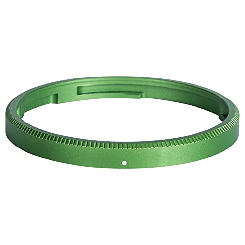 JJC Ricoh GR IIIx GR IIIIx HDF GRIIIx GR3x GR3x HDF Lens Decoration Ring Cap Accessories Replaces Ricoh GN-2 Ring Cap-Green