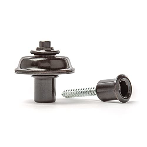 Dunlop Sls1403Bk Straplok� Flush Mount Strap Retainer System, Black