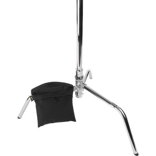 Impact 25 lb Black Saddle Sandbag - Durable Weight Training Equipment for Fitness, Strength Training, and Home Gym Use