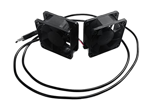 Coolerguys Dual 60X60X25Mm Usb Connection Cg06025L05B2-U