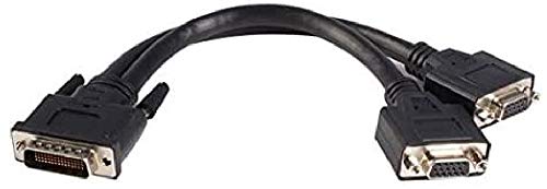 Startech.Com 8In Lfh 59 Male To Dual Female Vga Dms 59 Cable