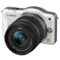 Panasonic Lumix Dmc-Gf3Kw 12 Mp Micro 4/3 Compact System Camera With 3-Inch Touch-Screen Lcd And 14-42Mm Zoom Lens (White)
