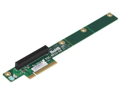 Supermicro RSC-RR1U-E8 RSC RR1U-E8 - Riser card - for SC812; SC813; SC815; SuperServer 5037MC-H8TRF