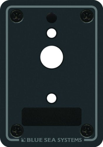 Blue Sea Systems 8072 Panel A Series Blank Single, Blue/Sea