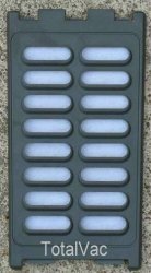 Electrolux Upright After Filter & Plastic Retainer   Generic 2 Pack