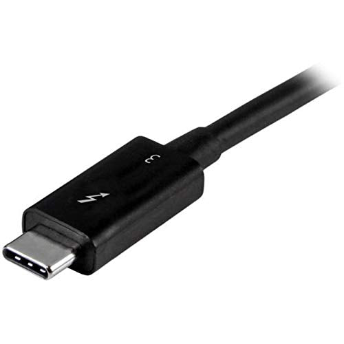 Startech.Com 50Cm (1.6Ft) Passive Thunderbolt 3 Cable, 40Gbps, 100W Pd, 4K/5K Video, Thunderbolt Cable, Compatible With Usb4/Dp