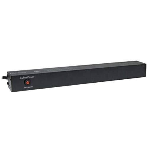 Cyberpower Pdu15B10R Basic Pdu, 100 125V/15A, 10 Outlets, 1U Rackmount