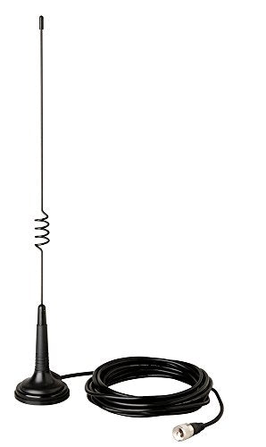 Cobra Hg A1000 18.5 Inch Magnetic Mount Cb Antenna     Heavy Duty Magnet, For Use In Cars, Suvs Recreational Vehicles 100 Watt P