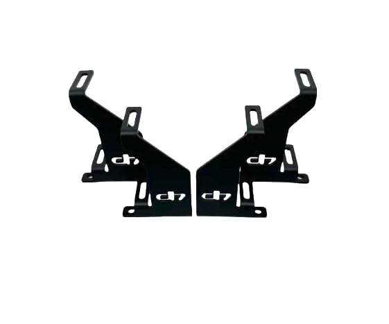 Droppin Hz 2Hd Mini 2 Amp Rack, Compact Laser-Cut Steel Audio Equipment Rack For Motorcycle Installs, Amps Rack With Black Powd