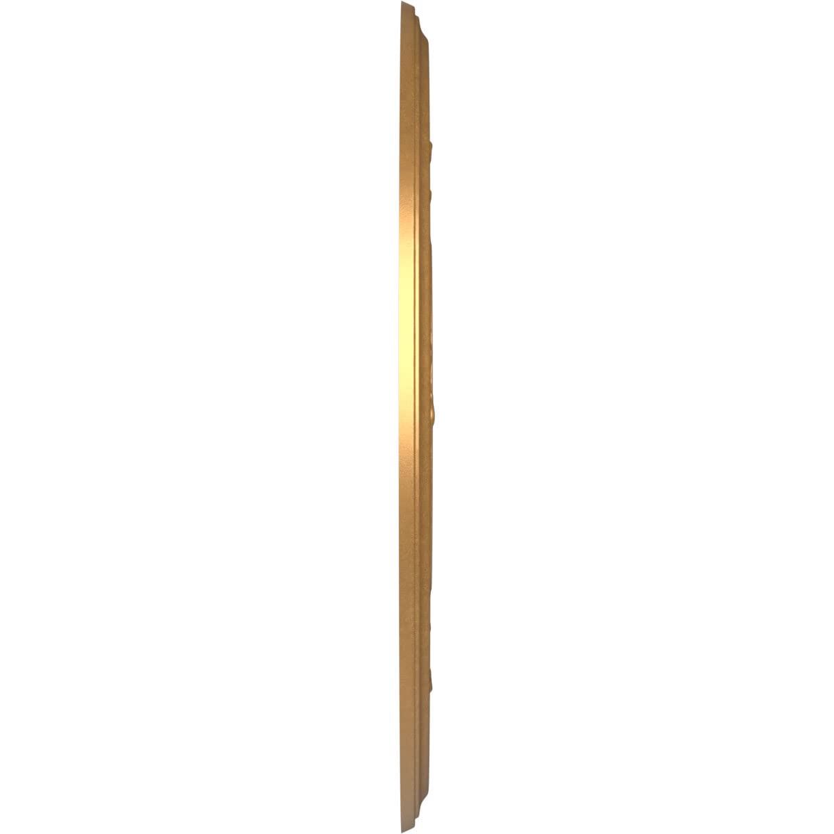 Ekena Millwork Cmp19Babgl Baltimore Thermoformed Pvc Ceiling Medallion (Fits Canopies Up To 7 3/4), 19Od X 3 1/2Id X 1P, Bright