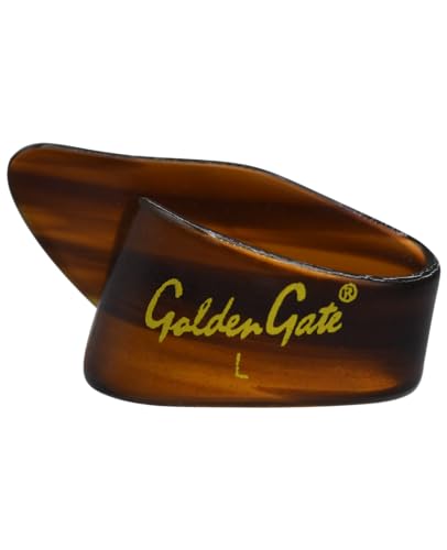 Golden Gate Gp 4T 4Pk Thumb Picks   Tortoise   Large   4 Pack