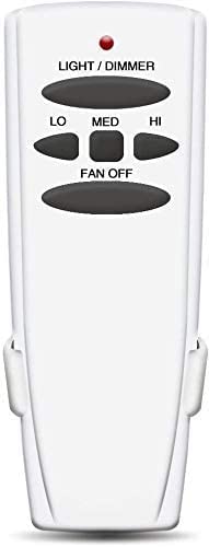 Corebay Ceiling Fan Remote Control & Receiver Complete Kit Hd5+Fan18R Replace Hampton Bay/Harbor Breeze/Hunter/Westinghouse Led