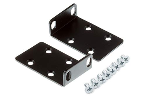 RW RoutersWholesale 200/300/500 Series 19' (1RU) Rack Mount Kit Compatible/Replacement for Cisco Small Business Series (18 50 Port Models) RM 300 19