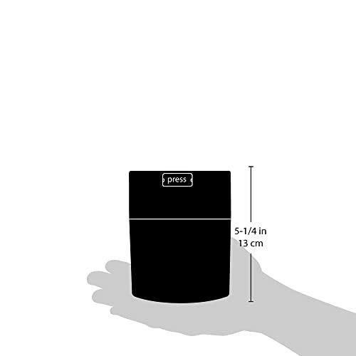 Coffeevac 1/2 Lb   Patented Airtight Container | Multi Use Vacuum Container Works As Smell Proof Containers For Ground Coffee An