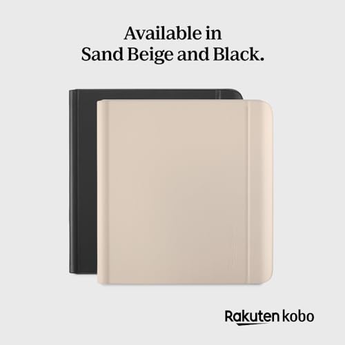 Kobo Libra Colour Notebook Sleepcover Case | Sleep/Wake Technology | Built In 2 Way Stand | Vegan Leather | Compatible With 7''
