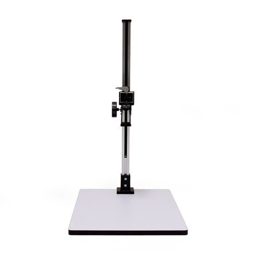 Albinar High Load 28 Inch Copy Macro Stand With 15.75 Inch X 19 Inch Base, Quick Release Mount And Lights