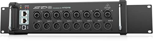 Behringer Sd8 Xlr Microphone Preamp With Aes50 Networking Capability